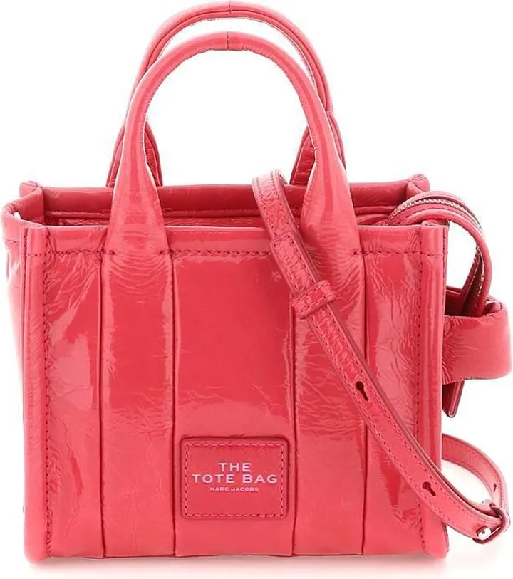 Marc Jacobs 'the Shiny Crinkle Micro Tote' Bag