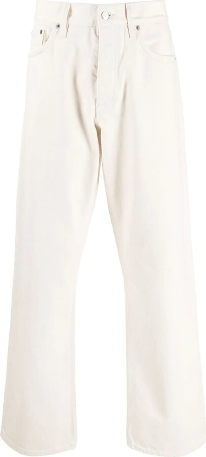Straight-Leg Organic-Cotton Trousers