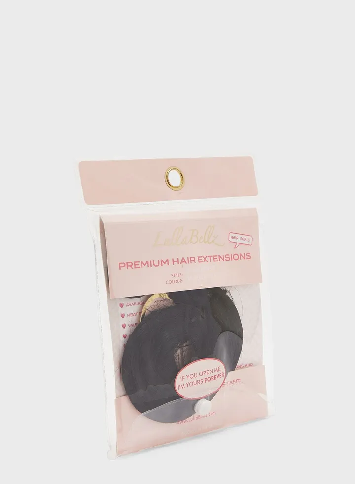 Feathered Bun Booster - Natural Black