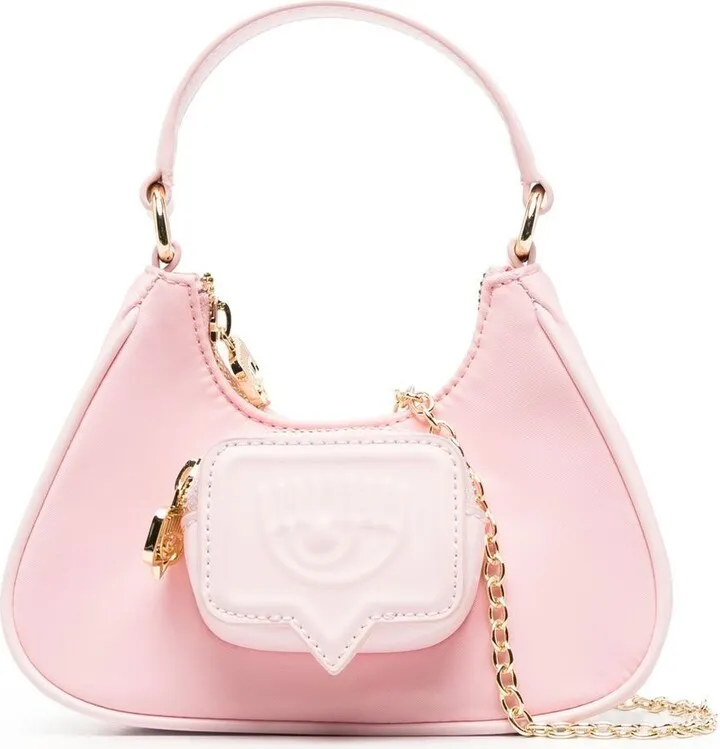 Eyelike-motif tote bag