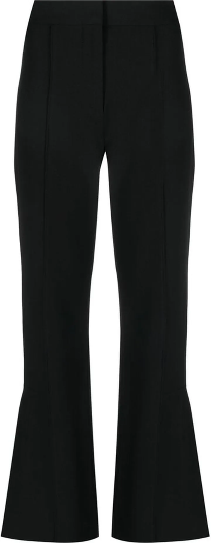 Andrey cropped flared trousers
