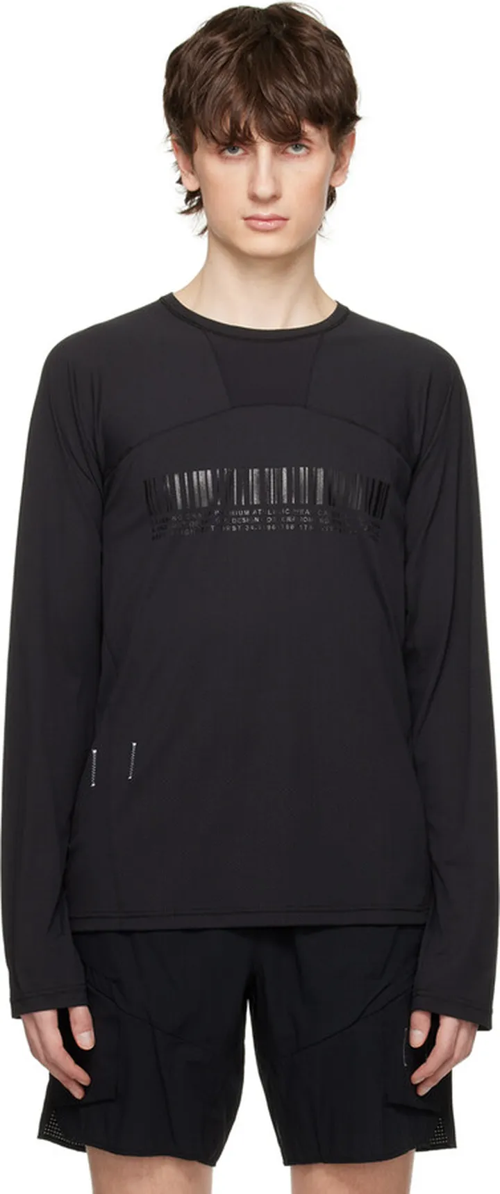 Reigning Champ Black Jide Osifeso Edition Long Sleeve T-Shirt