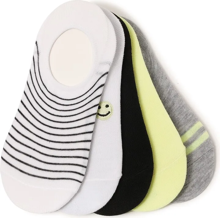 Steve Madden Smile No Show Liners 5 Pack