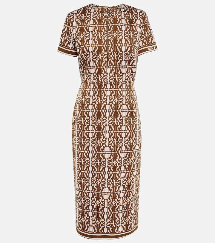 Miriam printed midi dress