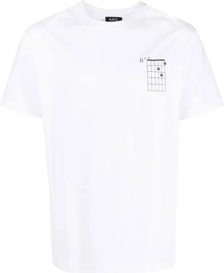 graphic-print cotton T-shirt