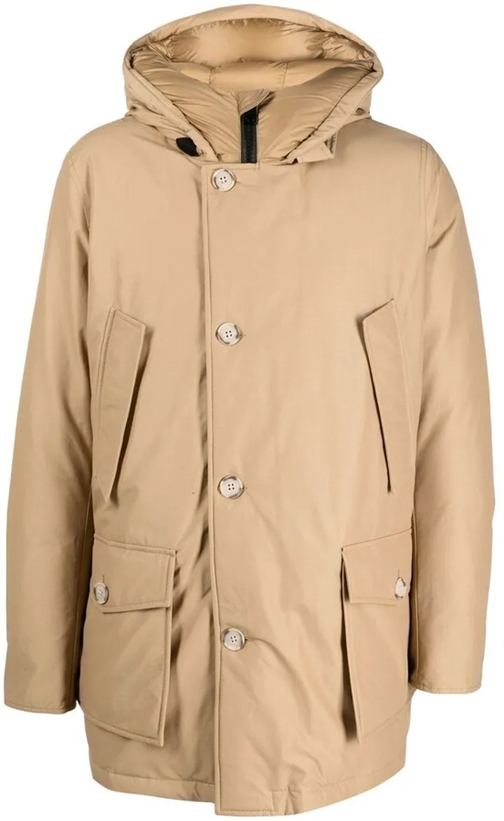Arctic hooded parka