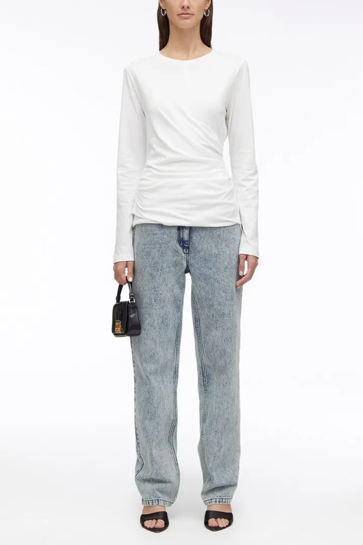 Overdyed Denim Boyfriend Jean