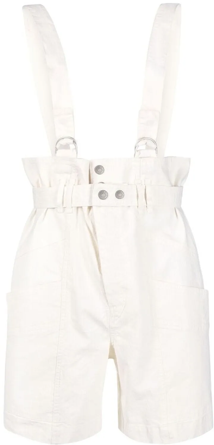Effie dungaree shorts