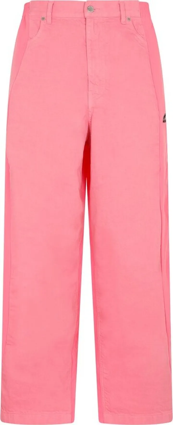 Ambush Logo Embroidered Wide-Leg Jeans