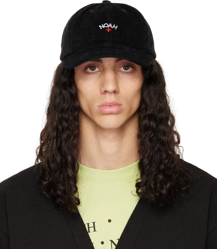 Noah Black Logo Cap
