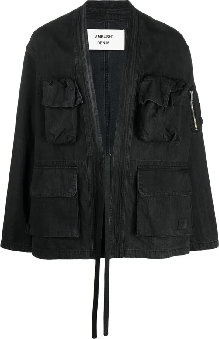 Belted Denim Jacket