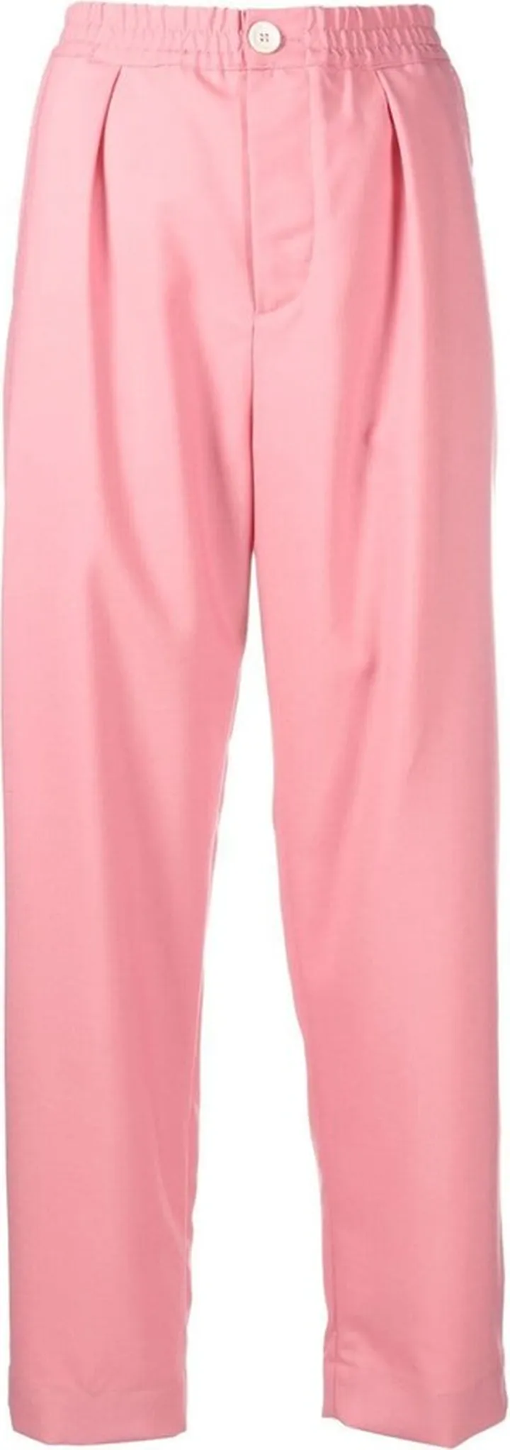 Straight-Leg Wool Trousers