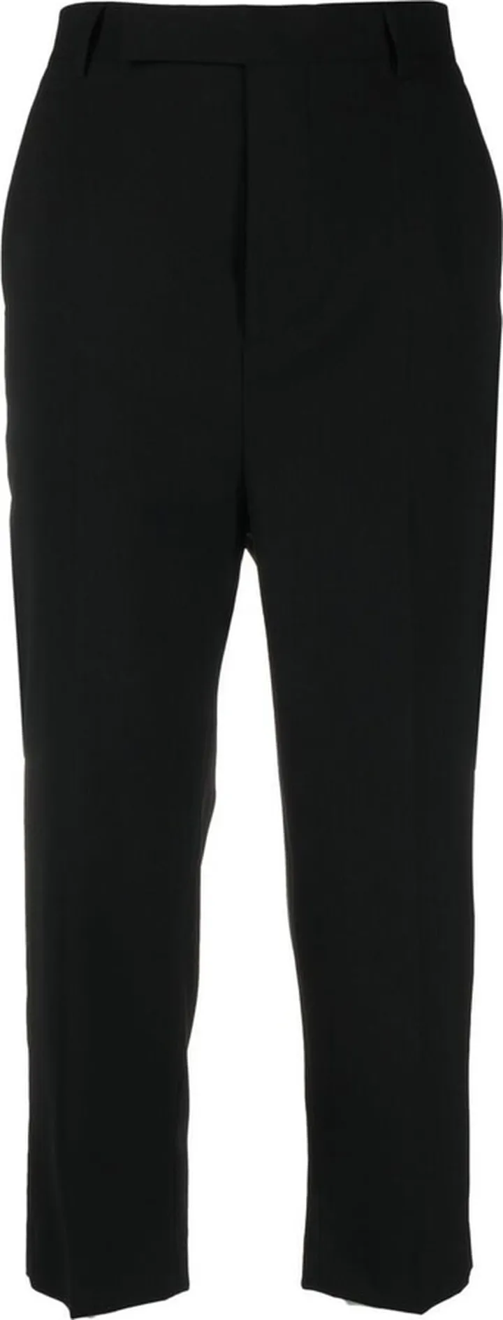 High-Waisted Cropped Trousers