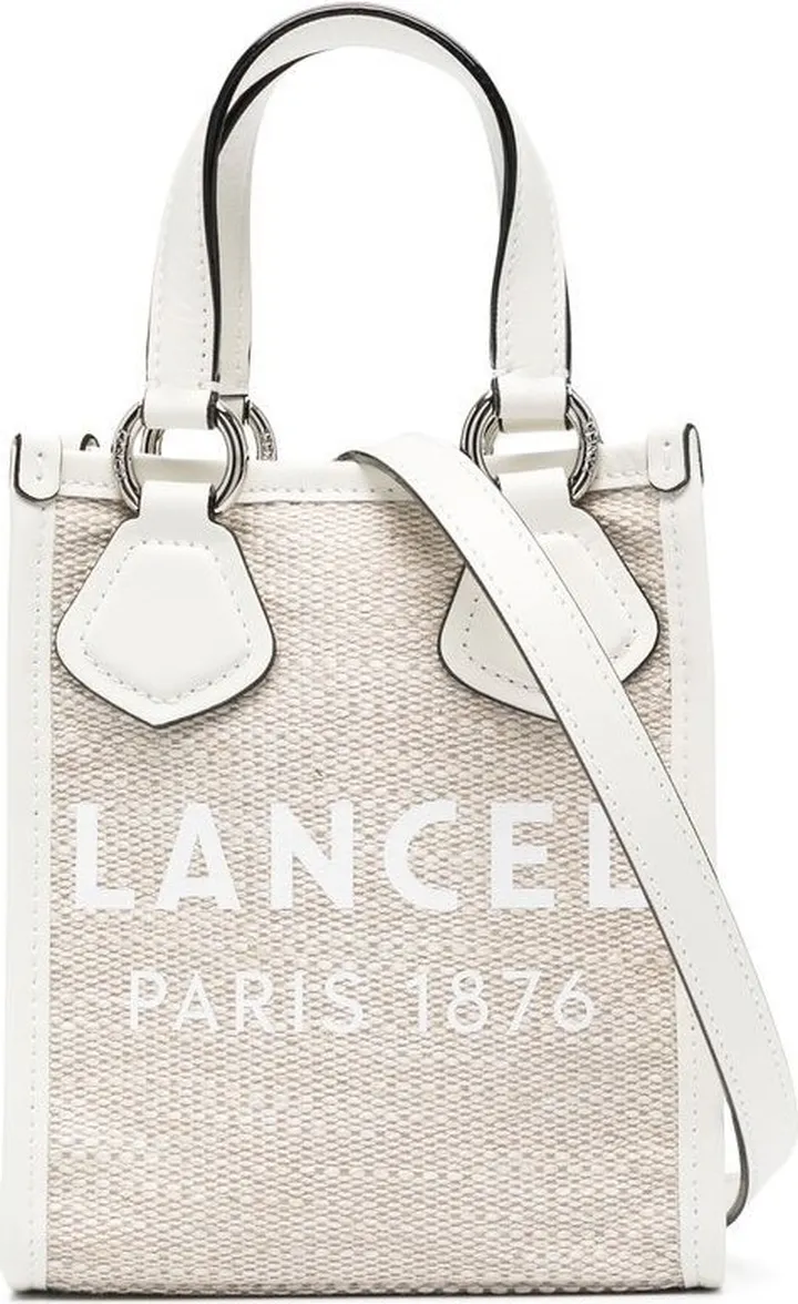 Logo-Print Detail Tote Bag