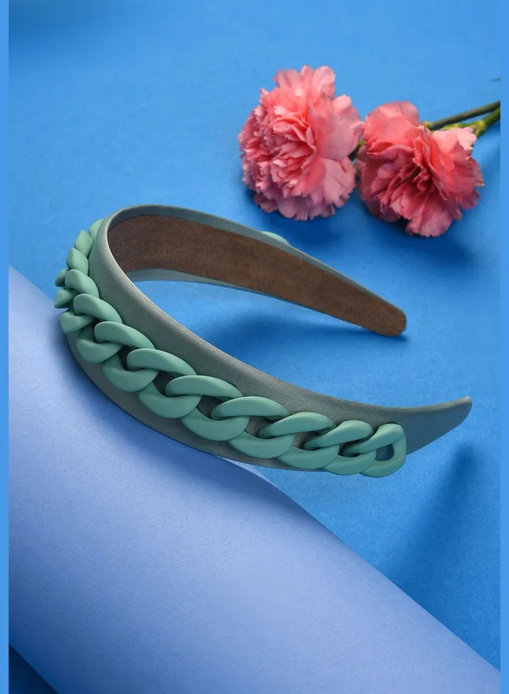 Hair Band with Chain Detail