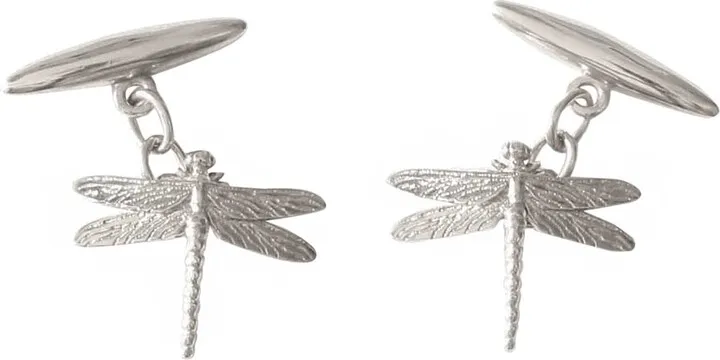 Lee Renee - Dragonfly Cufflinks – Silver