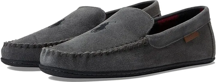 Polo Ralph Lauren Collins Slipper (Charcoal) Men's Shoes
