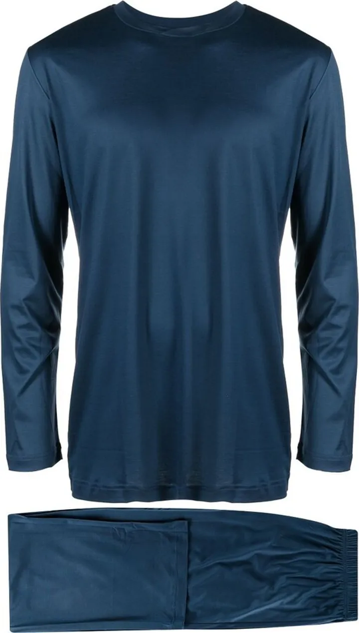 Blue Lyocell Pyjamas