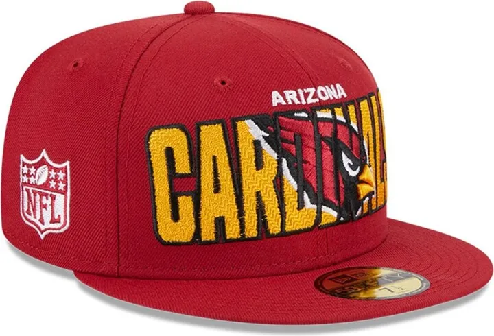 Men's New Era Cardinal Arizona Cardinals 2023 Nfl Draft 59FIFTY Fitted Hat