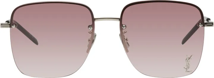 Saint Laurent Silver SL 312 M Sunglasses