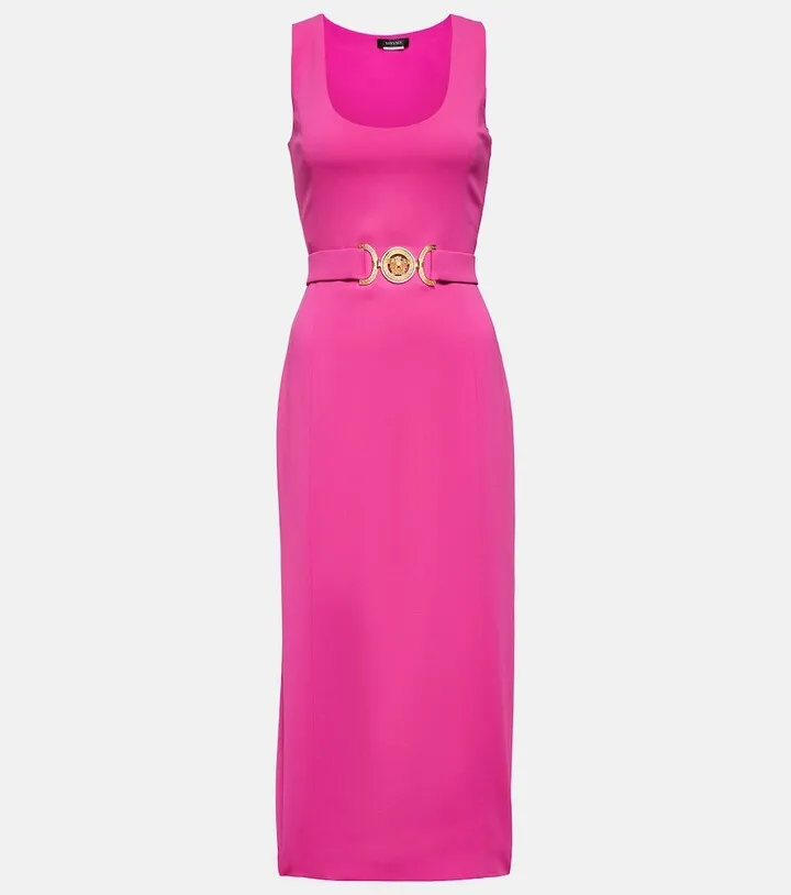Medusa '95 belted midi dress