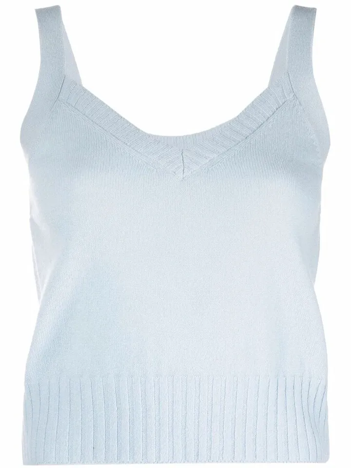 Cashmere Knit Tank Top