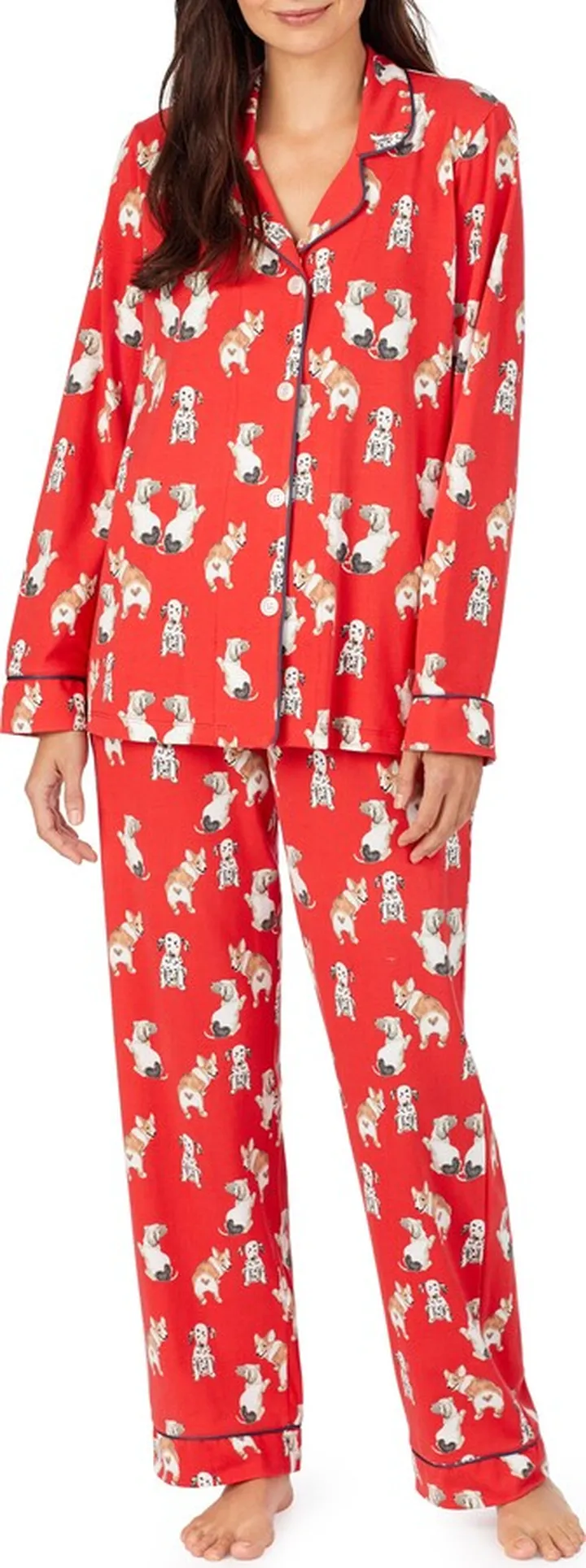 Long Sleeve Print Pajamas