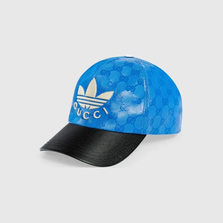 adidas x Gucci GG canvas baseball hat