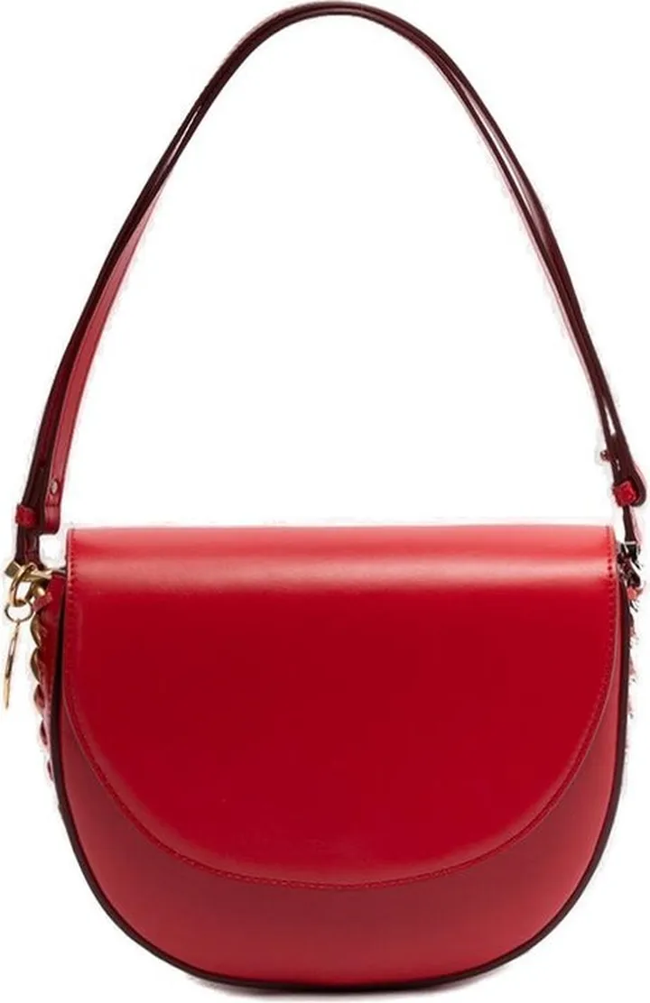 Stella McCartney Frayme Medium Flap Shoulder Bag