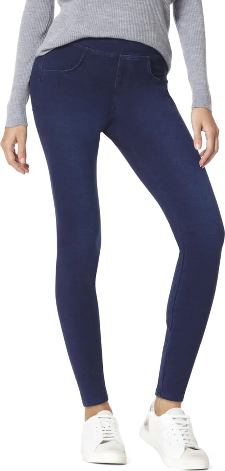 Hue Women's Game Changing Denim High Rise Leggings
