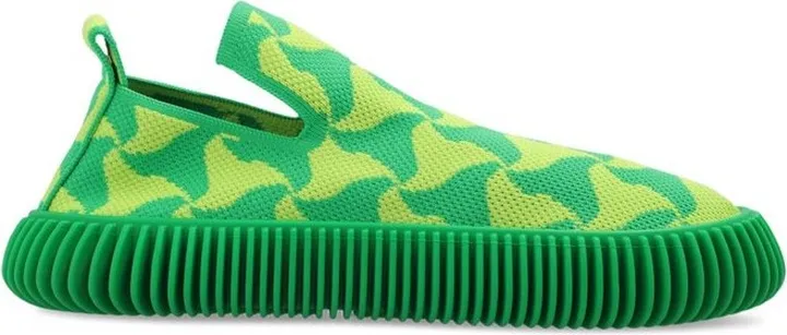 Bottega Veneta Interwoven Designed Slip-On Sneakers