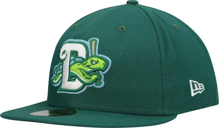 Men's New Era Green Daytona Tortugas Authentic Collection Team Game 59FIFTY Fitted Hat