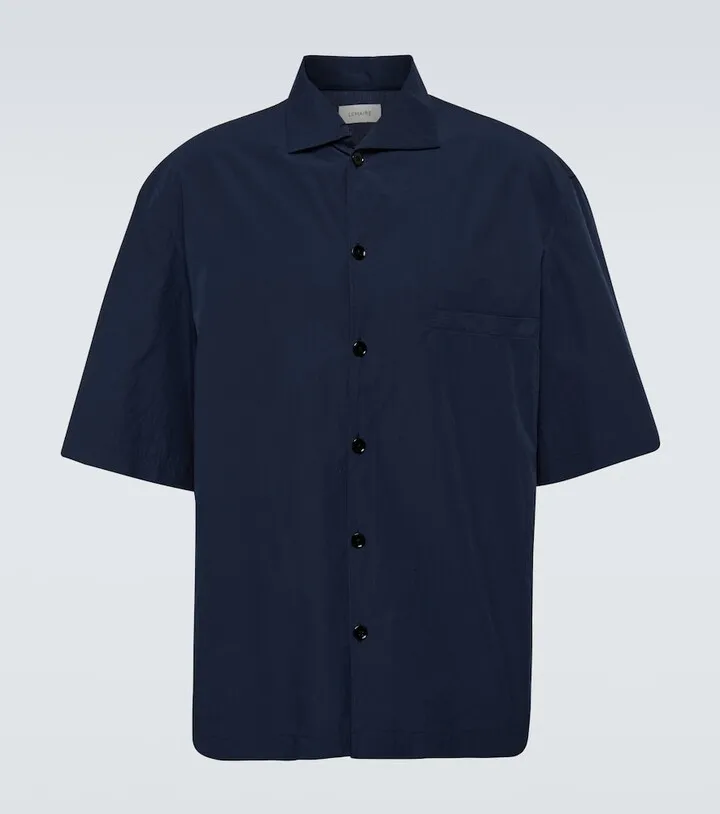 Camp cotton poplin shirt