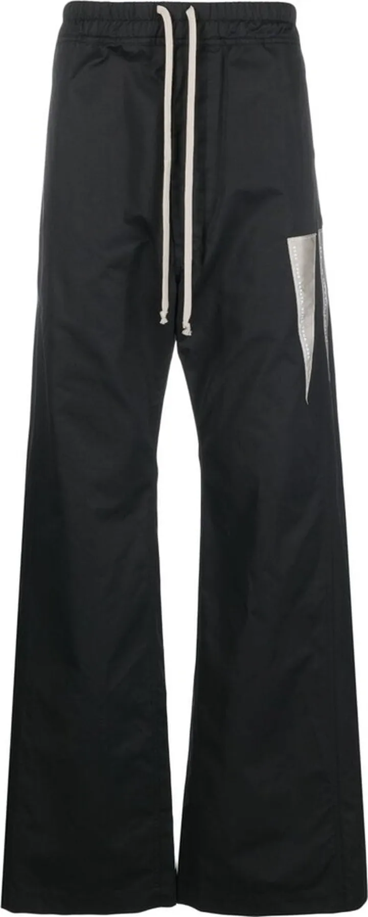 Drawstring Wide-Leg Trousers