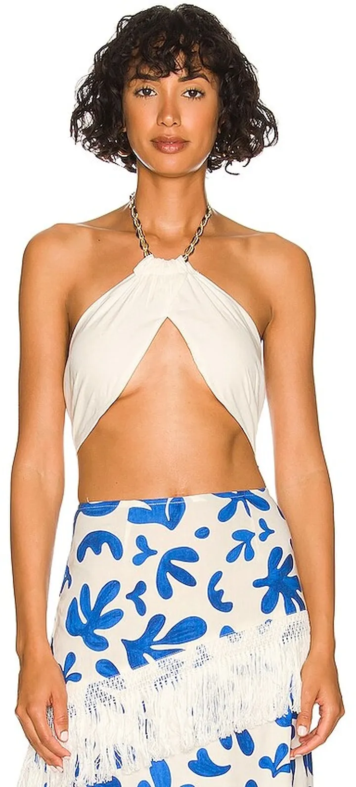 Bandana Wrap Halter Top