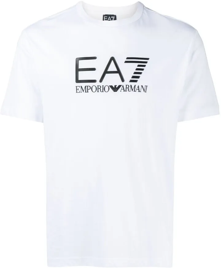 logo-embossed short-sleeve T-shirt