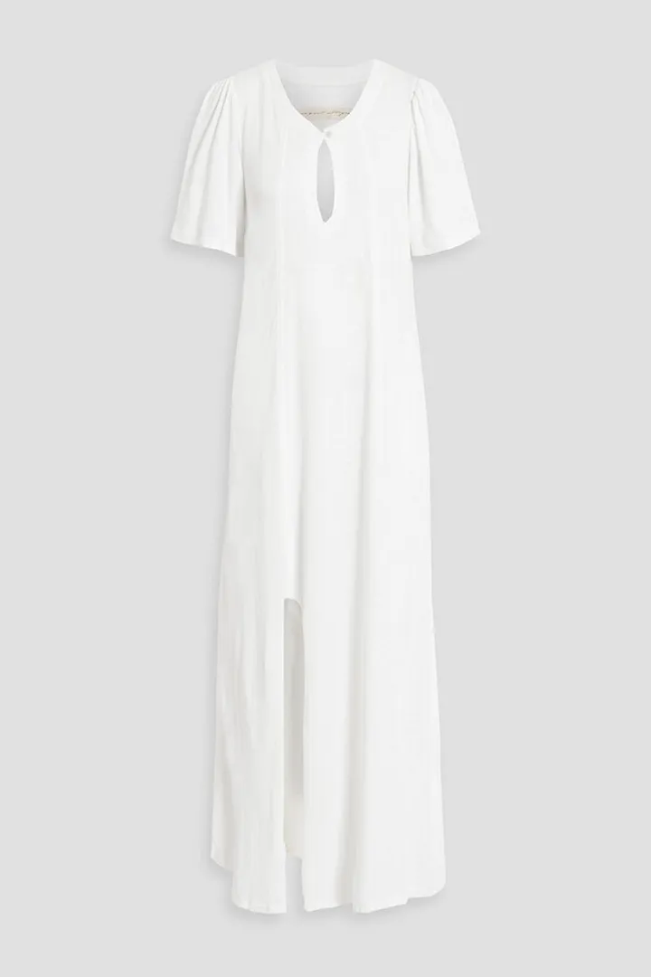 Cotton-jersey maxi dress