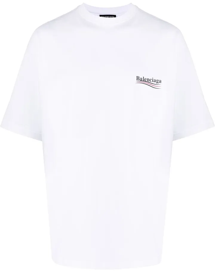 printed logo oversized T-shirt