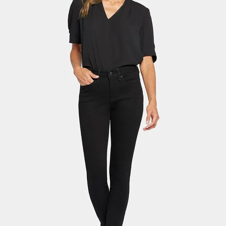 NYDJ Ami Skinny Pants - Black