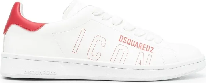 Maple-leaf low-top sneakers