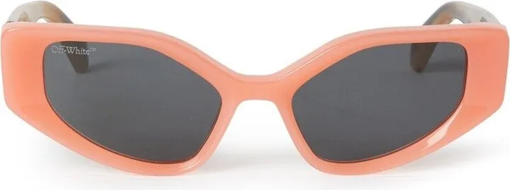 Off-White Memphis Pentagonal Frame Sunglasses