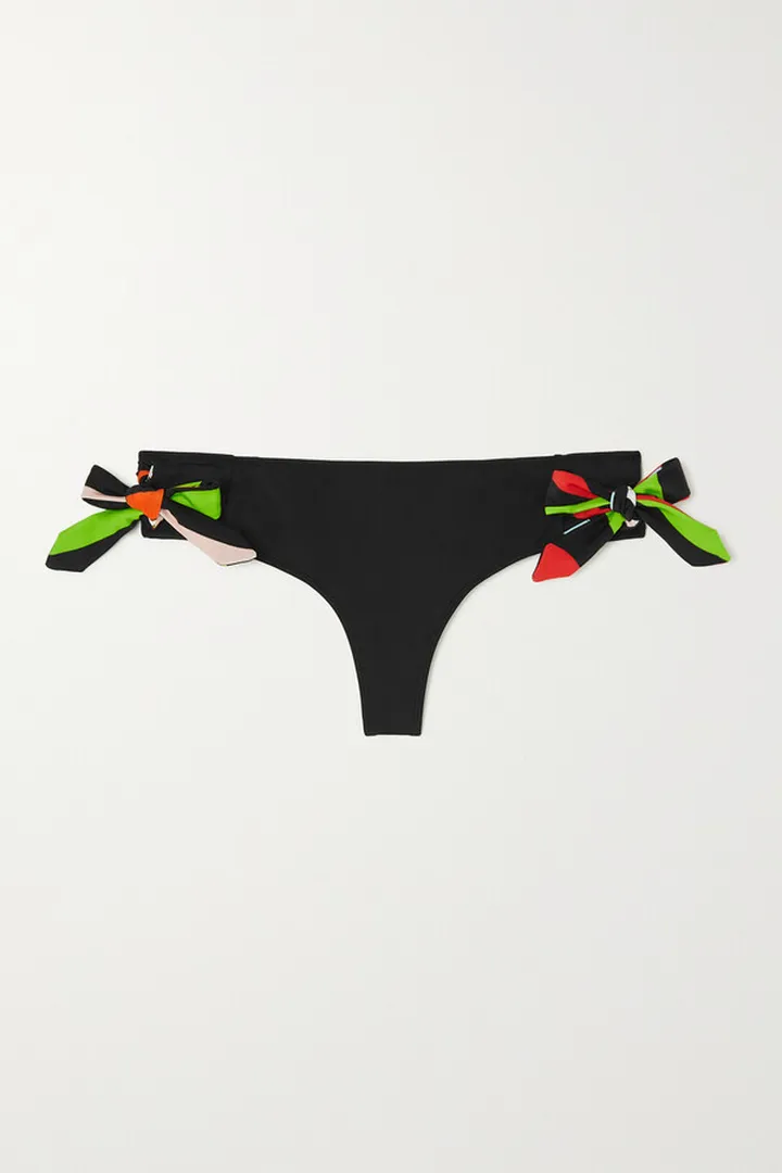 PUCCI - Printed Bikini Briefs - Black