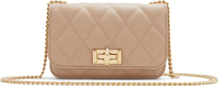 Grydyyx Quilted Faux Leather Convertible Crossbody Bag