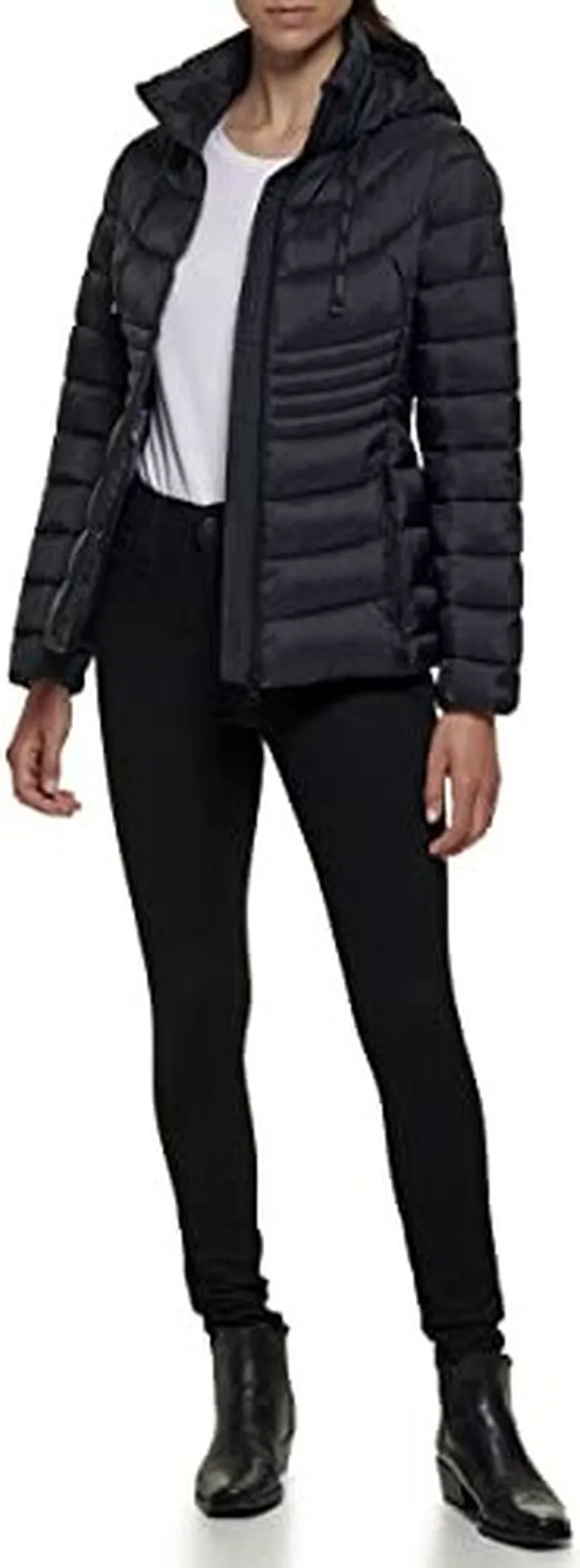 DKNY womens Outerwear Packable