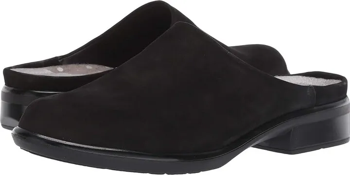 Naot Lodos (Black Velvet Nubuck) Women's Clog Shoes