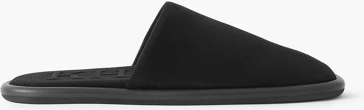 Monaco suede slippers