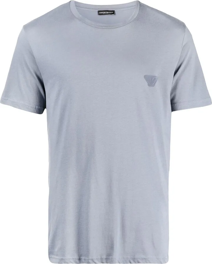 embossed-logo cotton T-shirt