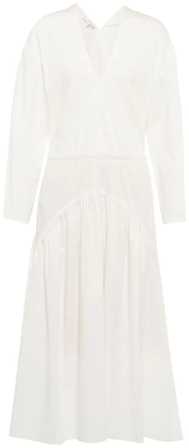 Cotton midi dress