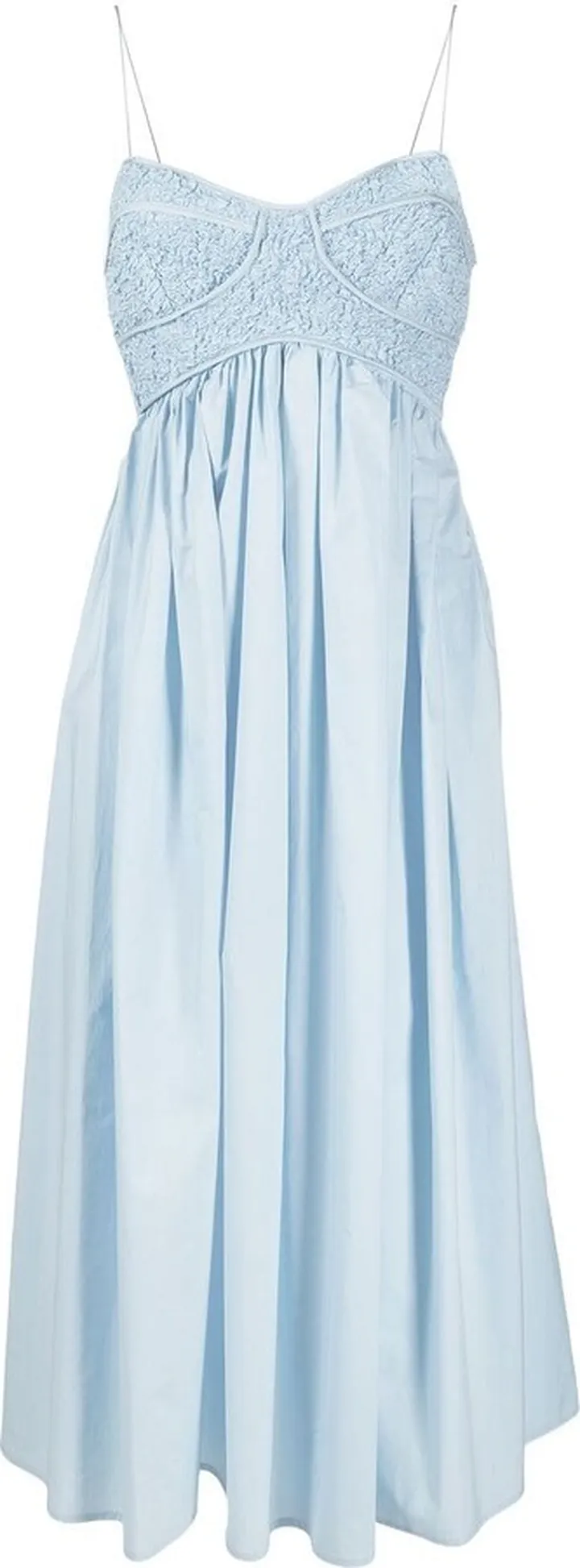 Heather empire-line dress
