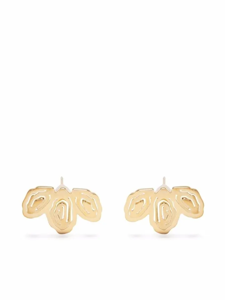 Ora Crescent stud earrings